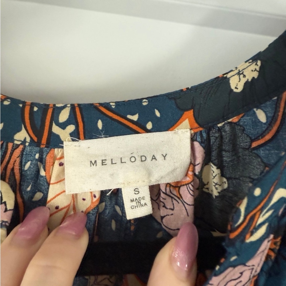 MELLODAY floral midi dress from Nordstrom, size Small - Picture 8 of 8